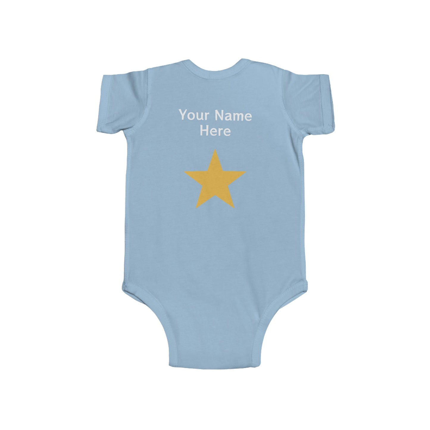 Born Since 2025 Personalized Infant Bodysuit, Newborn Apparel, Fine Jersey Onesie, Custom Name Baby Onesie