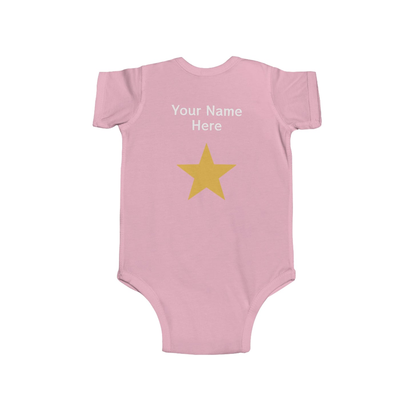 Born Since 2025 Personalized Infant Bodysuit, Newborn Apparel, Fine Jersey Onesie, Custom Name Baby Onesie